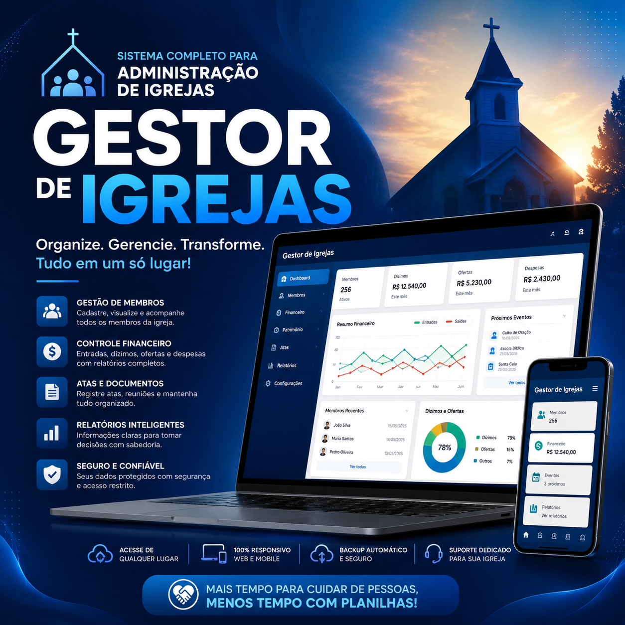 Sistema De Gestao De Igreja